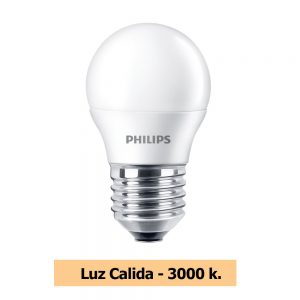 Lampara Philips gota calida led