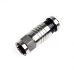 Conector RG6 para coaxil a compresion