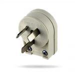 Ficha Richi macho salida lateral blanca