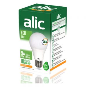 Lampara Alic 9w Luz Calida