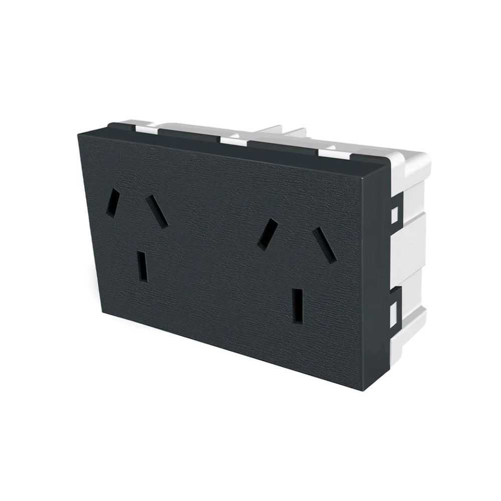 modulo-verona-platinum-negro-toma-doble Modulo Verona Platinum negro toma doble