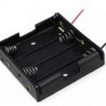 Porta Pila 4 pilas AA