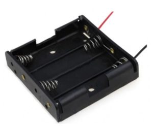 Porta Pila 4 pilas AA