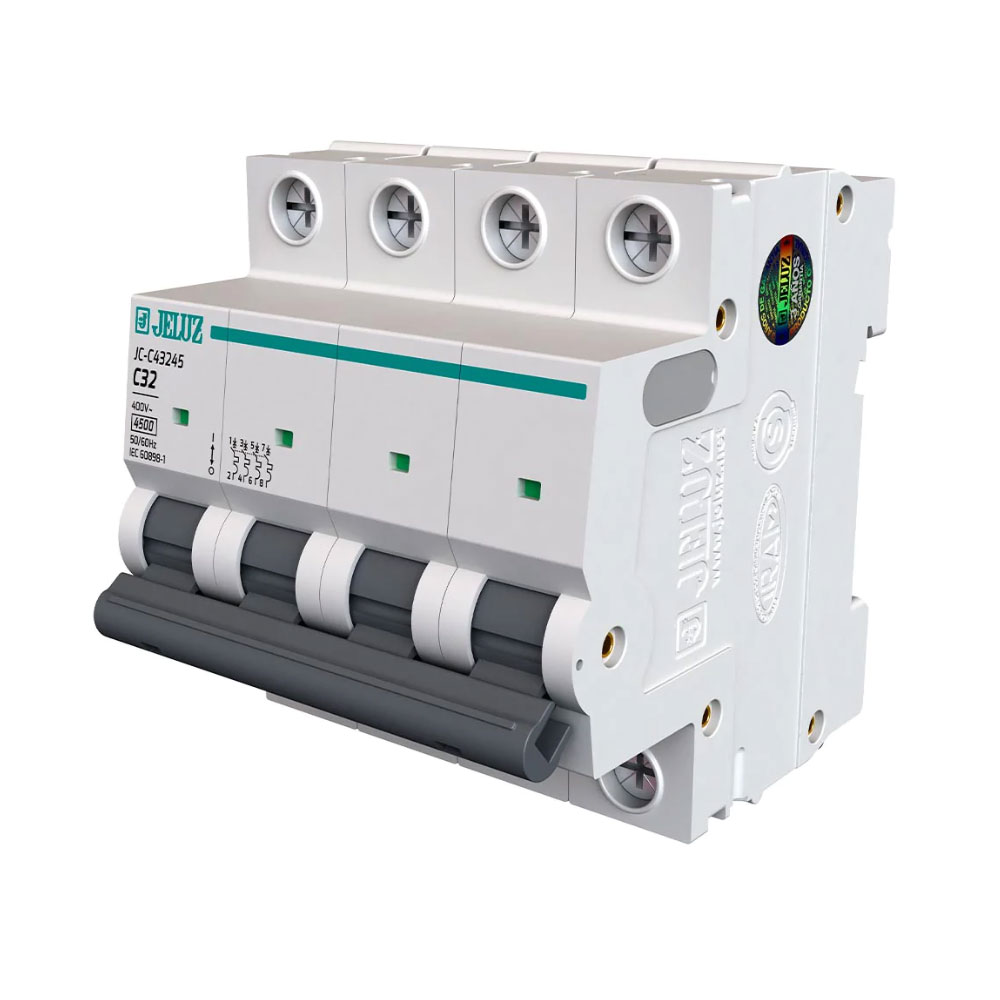 termica-jeluz-tetrapolar Llave termica JELUZ Tetrapolar 10a63amp