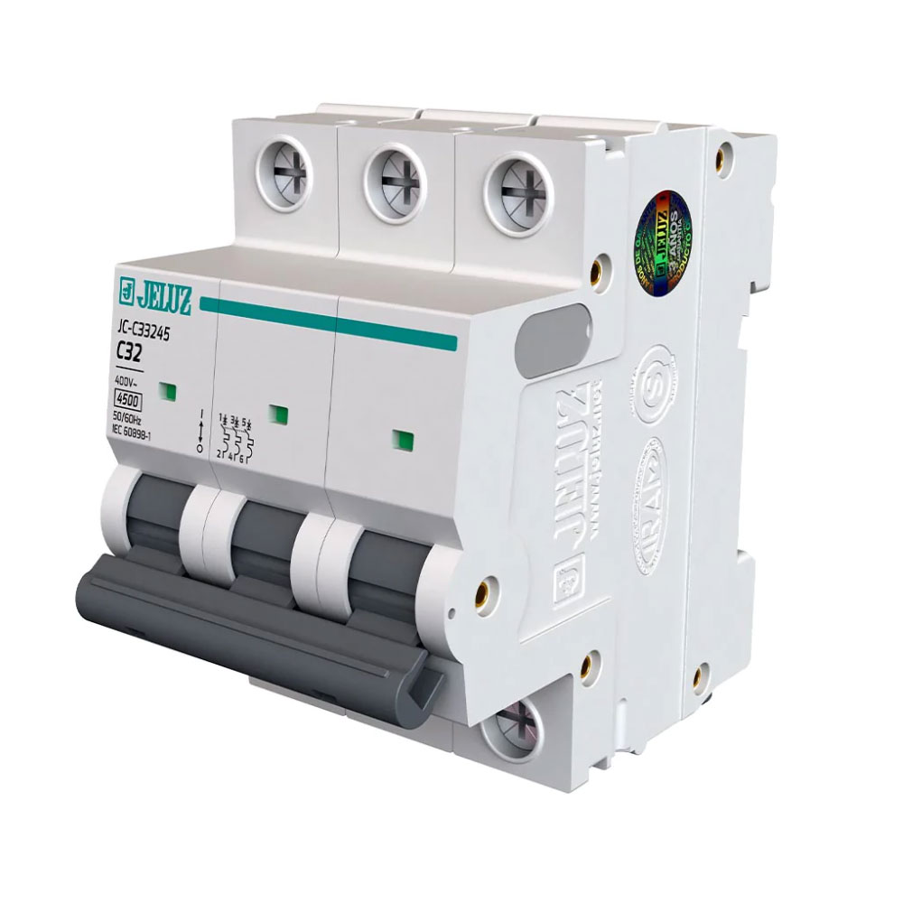 termica-jeluz-tripolar Llave termica JELUZ Tripolar 10a63amp.