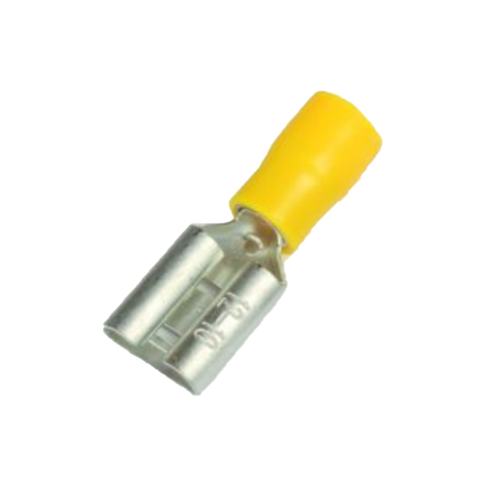 terminal-preaislado-pala-hembra-amarillo