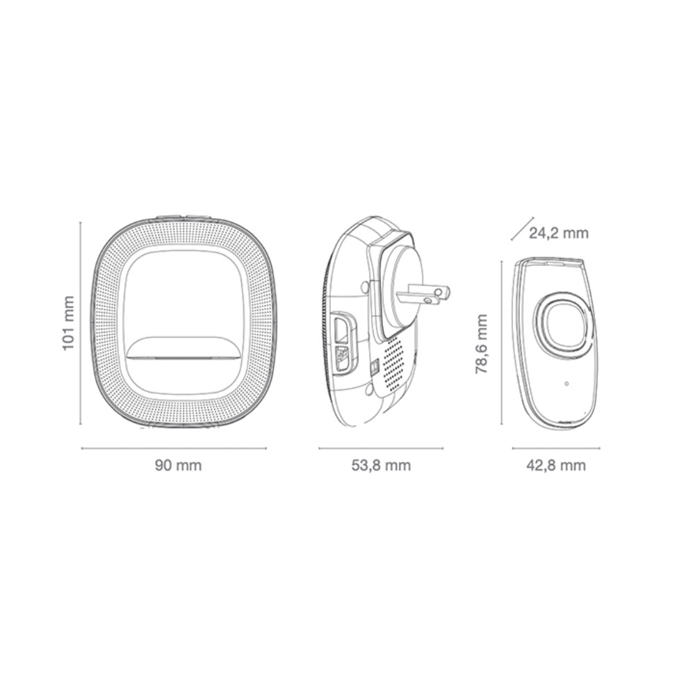 timbre-inalambrico-enchufable-medidas Timbre Inalambrico Enchufable Medidas